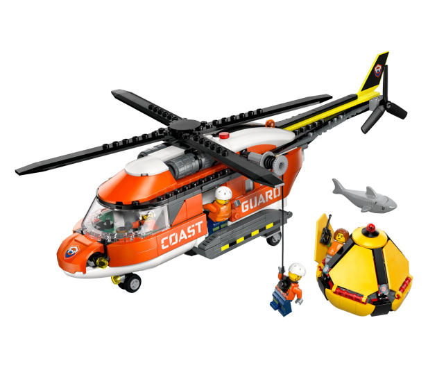 LEGO CITY 60503 Helikopter straży przybrzeżnej - 1473519 - zdjęcie 3